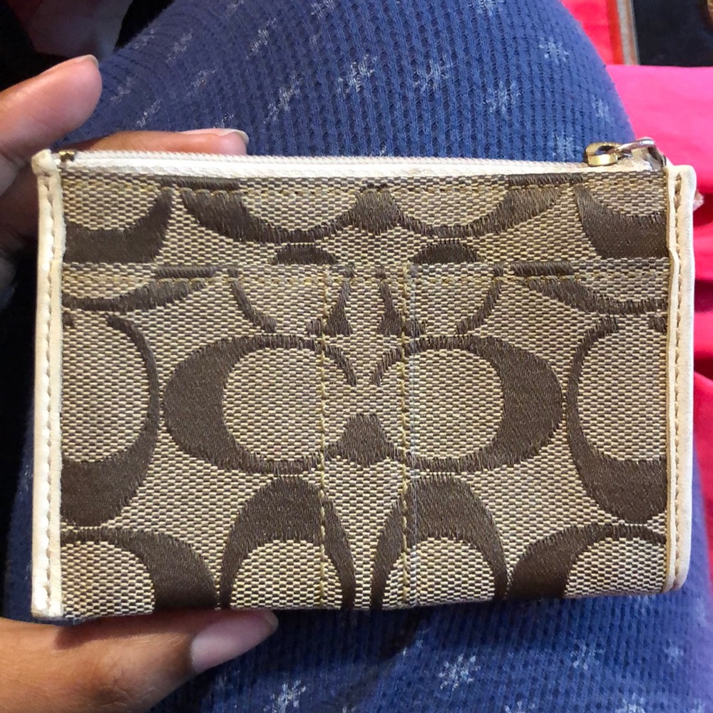 Coach key wallet